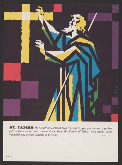 St. James by Joseph Binder, 1962 — digital art print download