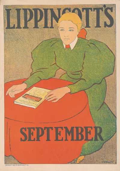 Lippincott's September by Joseph Gould — digital art print download