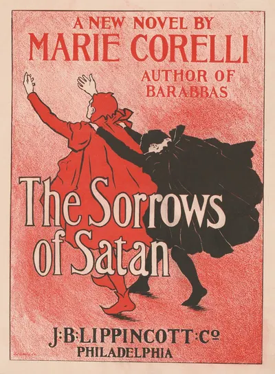 The Sorrows of Satan by Joseph Gould, 1896 — digital art print download