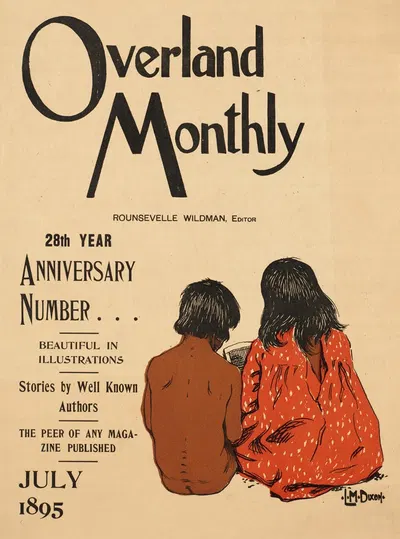 Overland monthly, 28th year anniversary number… July 1895 by Мейнард Диксон, 1895 — digital art print download