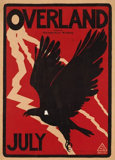Overland, July by Maynard Dixon, 1895 — digital art print download