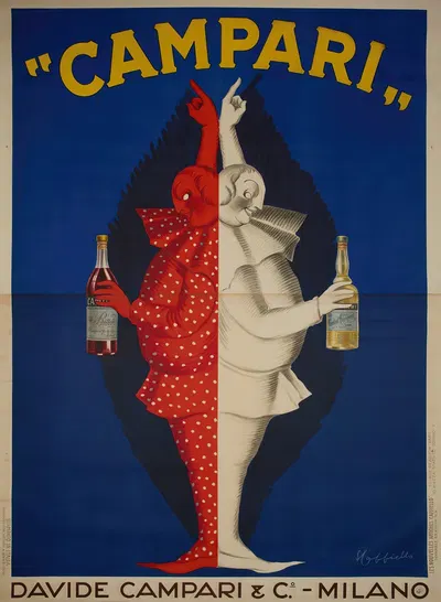 Campari by Леонетто Каппьелло, 1921 — digital art print download