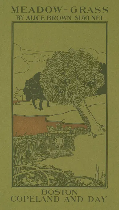 Meadow-grass by Alice Brown by Louis Rhead, 1895 — digital art print download