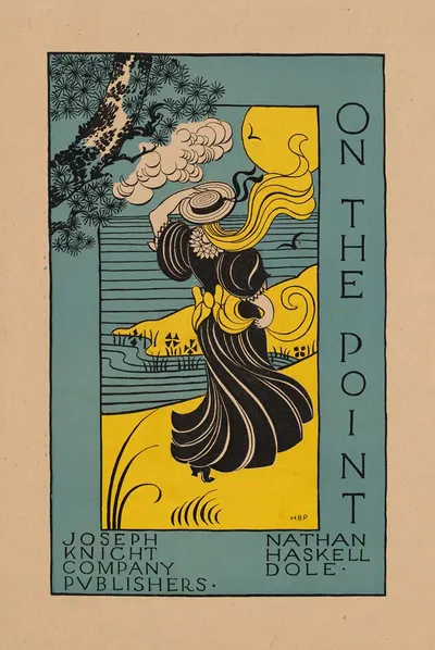 On the point by Maurice Prendergast, 1895 — digital art print download