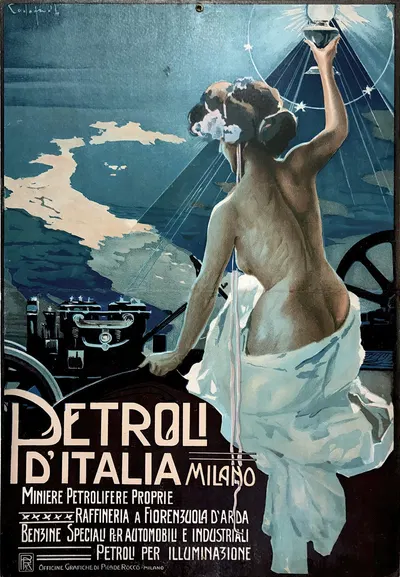Petroli D’Italia Milano by Плиний Кодогнато — digital art print download