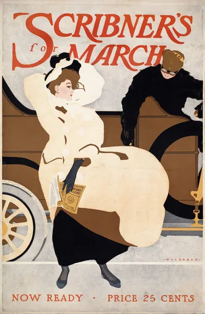 Scribner's for March by Robert Wildhack — digital art print download