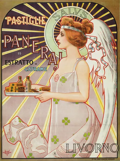 Pastiglie Paneraj Ed Estratto Di Catrame, Livorno by Vittorio Matteo Corcos, 1899 — digital art print download