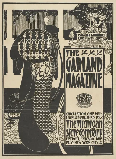 The Garland Magazine by Уилл Брэдли, 1894-1896 — digital art print download