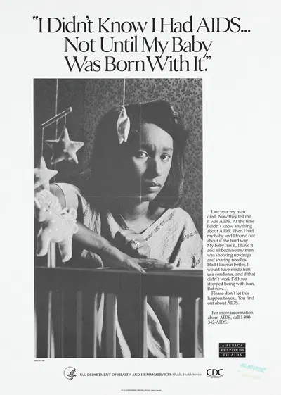 I didn't know i had AIDS… Not until my baby was born with it by Centers for Disease Control and Prevention, 1993 — digital…