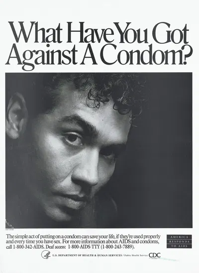 What have you got against a condom by Centers for Disease Control and Prevention, 1994 — digital art print download