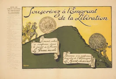 Souscrivez á l'Emprunt de la Libération by Эдуар Бернар, 1918 — digital art print download