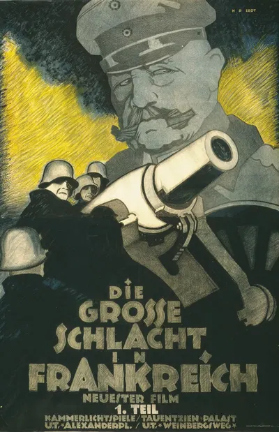 Die grosse Schlacht in Frankreich by Ханс Руди Эрдв, 1918 — digital art print download