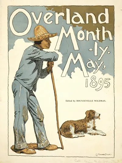 Overland Monthly. May, 1895 by Мейнард Диксон, 1895 — digital art print download
