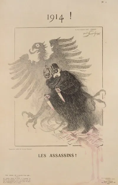 1914! Les Assassins! by Морис Луи Анри Неймон, 1914 — digital art print download