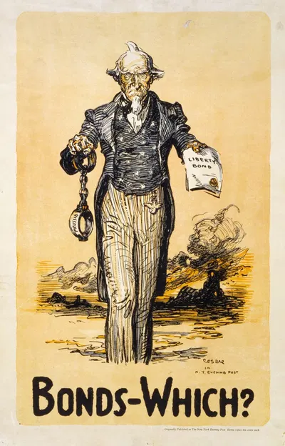 Bonds – which by Оскар Эдвард Чезаре, 1917 — digital art print download