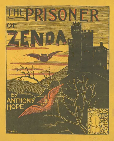 The prisoner of Zenda by Anthony Hope by Will Phillip Hooper, 1895 — digital art print download