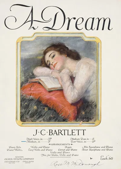 A dream by Haskell Coffin, 1895 — digital art print download