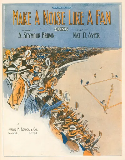 Make a noise like a fan by Starmer, 1910 — digital art print download