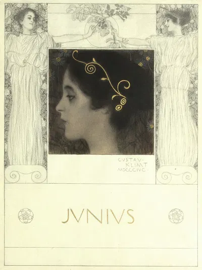 Junius by Gustav Klimt, 1896 — digital art print download