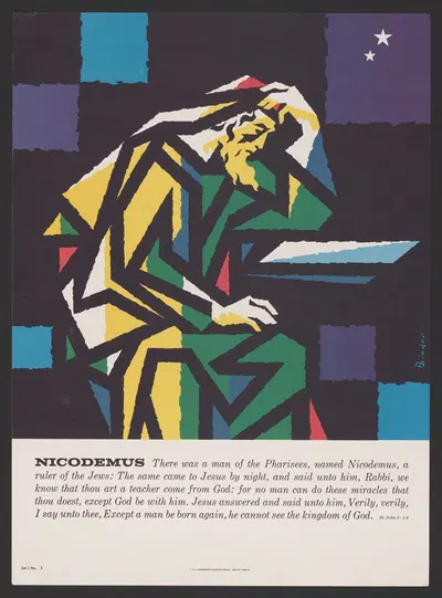 Nicodemus by Joseph Binder, 1962 — digital art print download