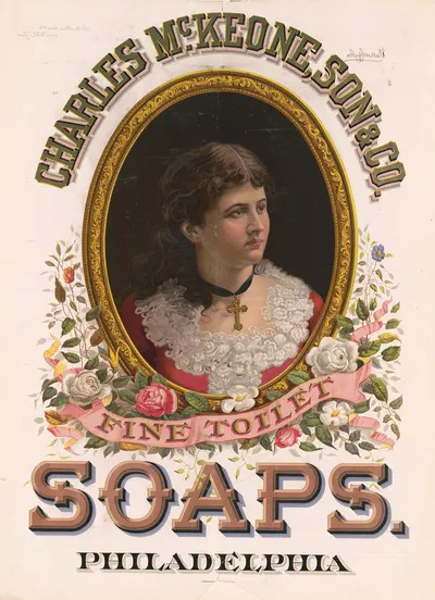 Charles McKeone, Son & Co., fine toilet soaps, Philadelphia by Wells & Hope Co., 1880 — digital art print download