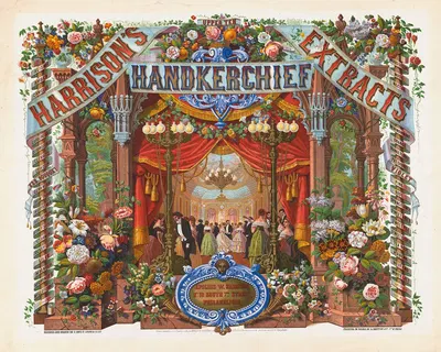 Harrison's handkerchief extracts by Alphonse Bigot, 1854 — digital art print download