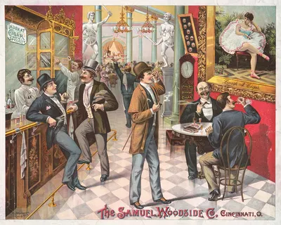The Samuel Woodside Co., Cincinnati, O, by Donaldson Lith. Co, 1870 — digital art print download