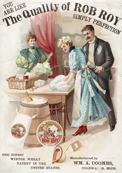 You are like. The quality of Rob Roy. Simply perfection by Юлий Бьен, 1895 — digital art print download