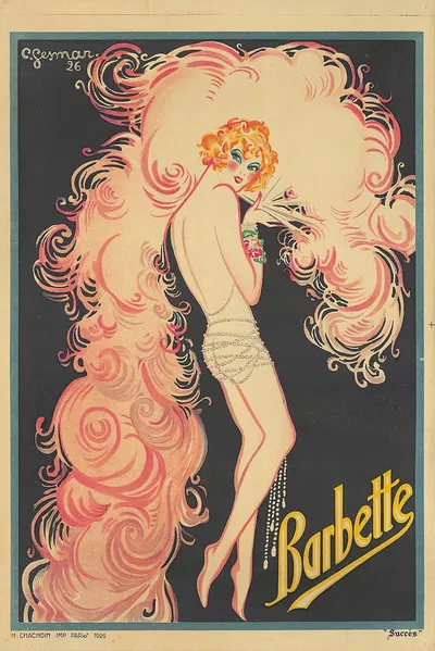 Barbette by Шарль Жезмар, 1926 — digital art print download