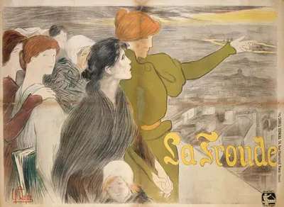 La Fronde by Клементина Элен Дюфо, 1898 — digital art print download
