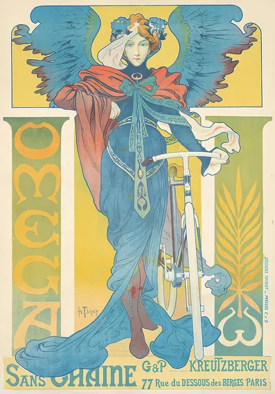 Omega by Henri Thiriet, 1897 — digital art print download