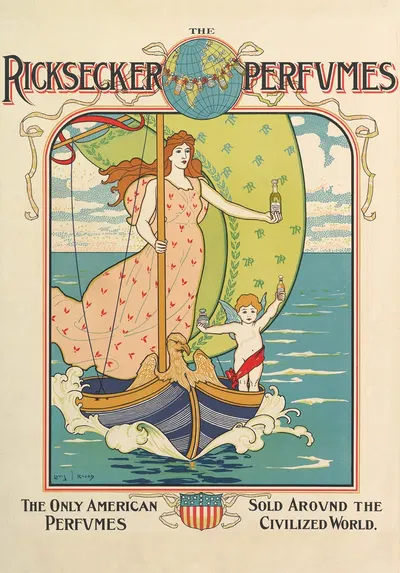Ricksecker Perfumes by Louis Rhead — digital art print download