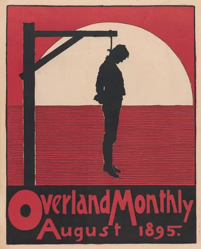 Overland Monthly , August by Мейнард Диксон, 1895 — digital art print download