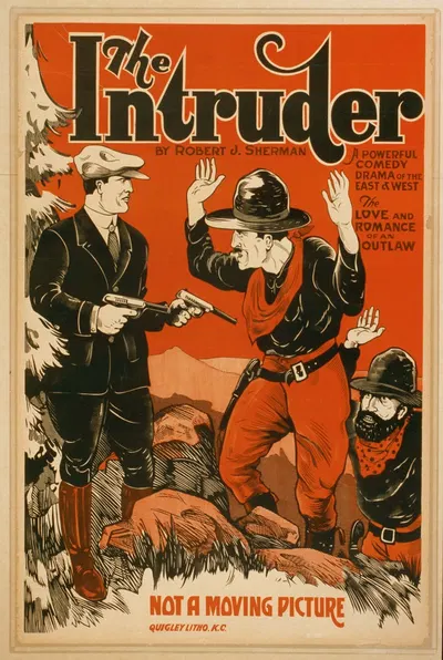 The intruder by Quigley Litho. Co., 1910 — digital art print download