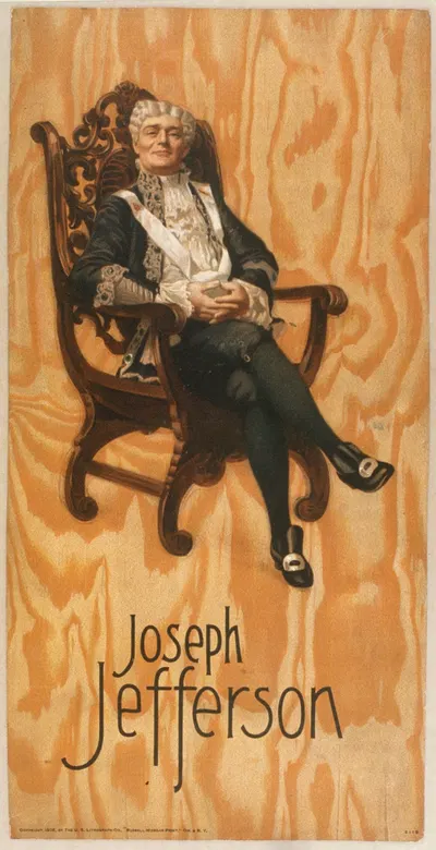 Joseph Jefferson by U.S. Lithograph Co., 1905 — digital art print download
