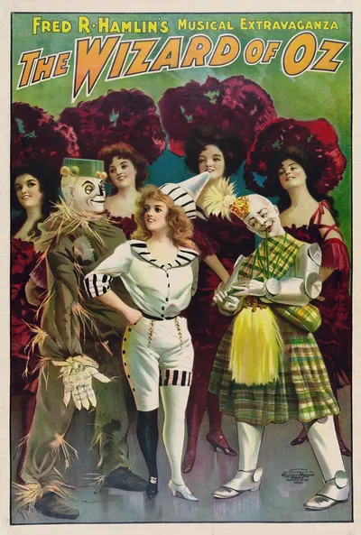 Fred R. Hamlin's musical extravaganza, The wizard of Oz by U.S. Lithograph Co., 1903 — digital art print download