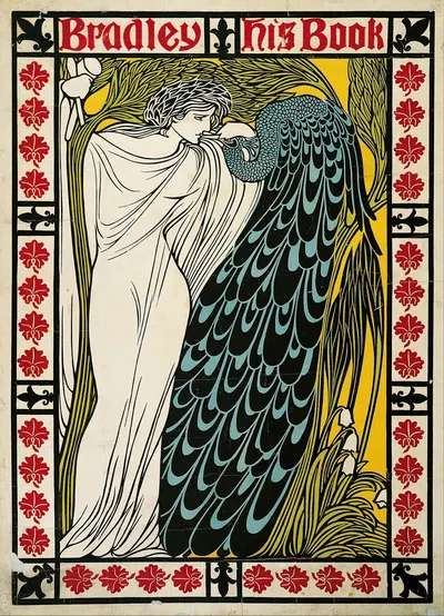 Bradley: His book by Уилл Брэдли, 1896 — digital art print download