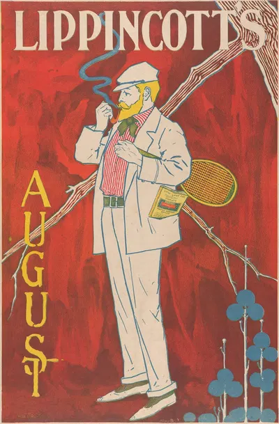 Lippincott's August by William Carqueville, 1895 — digital art print download