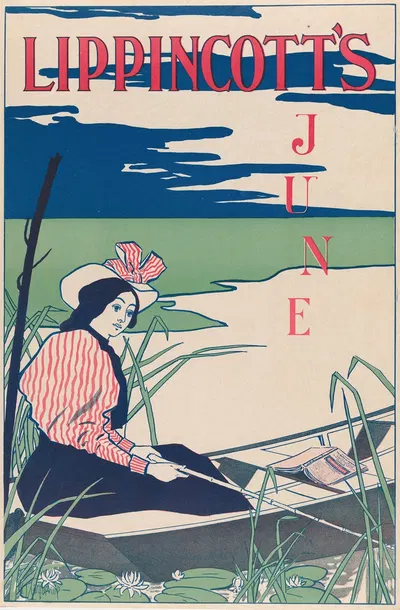 Lippincott's June by William Carqueville, 1895 — digital art print download