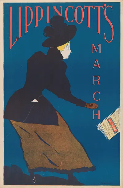Lippincott's March by William Carqueville, 1895 — digital art print download