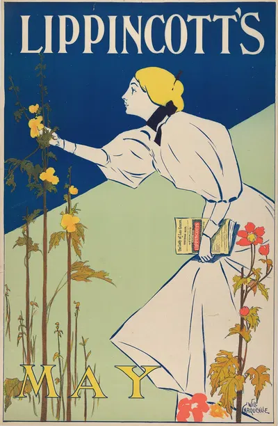 Lippincott's, May by William Carqueville, 1895 — digital art print download