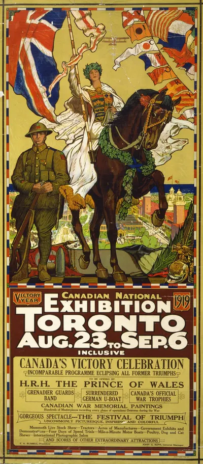 Canadian National Exhibition, Toronto by Джеймс Эдвард Херви Макдональд, 1919 — digital art print download