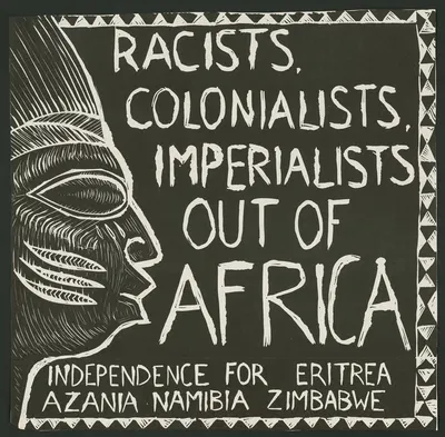 Racists, colonists, imperialists, out of Africa by Rachael Romero, 1976 — digital art print download