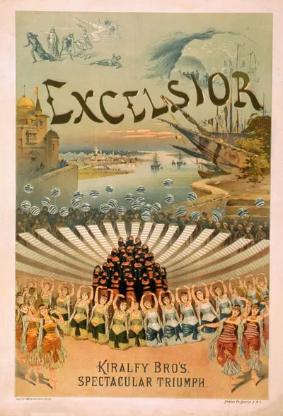 Excelsior. by Форбс и Ко, 1884 — digital art print download