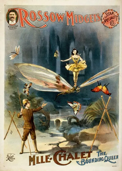 Rossow Midgets, Star Speciality Co. by H.C. Miner Litho. Co., 1896 — digital art print download