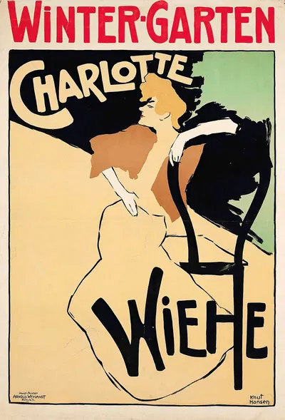 CHARLOTTE WIEHE, WINTER-GARTEN by Knut Hansen — digital art print download