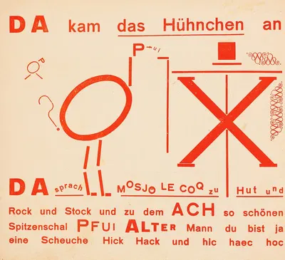 Die Scheuche by Kurt Schwitters, 1925 — digital art print download