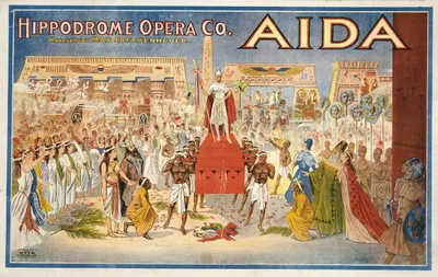 Aida by The Otis Lithograph Co., c1908 — digital art print download