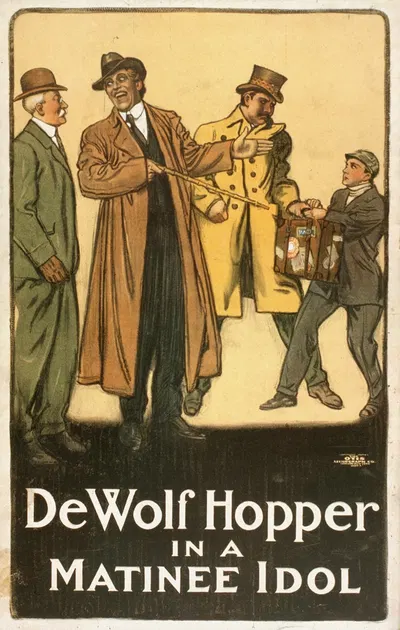 De Wolf Hopper in A matinee idol by The Otis Lithograph Co., c1909 — digital art print download