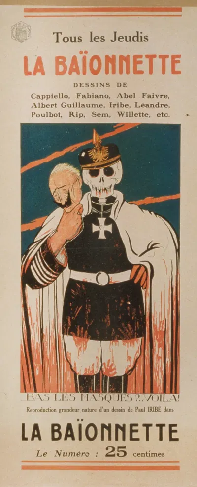 La Baïonnette by Paul Iribe, 1916 — digital art print download